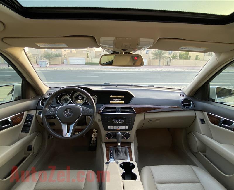 1,127 Monthly / Mercedes C250 2012 BlueEFFICIENCY agency condition