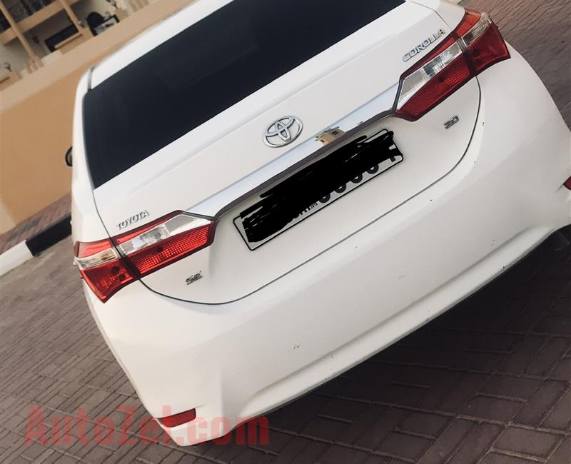 Toyota Corolla model2014 eng 2.0 gcc free accident 