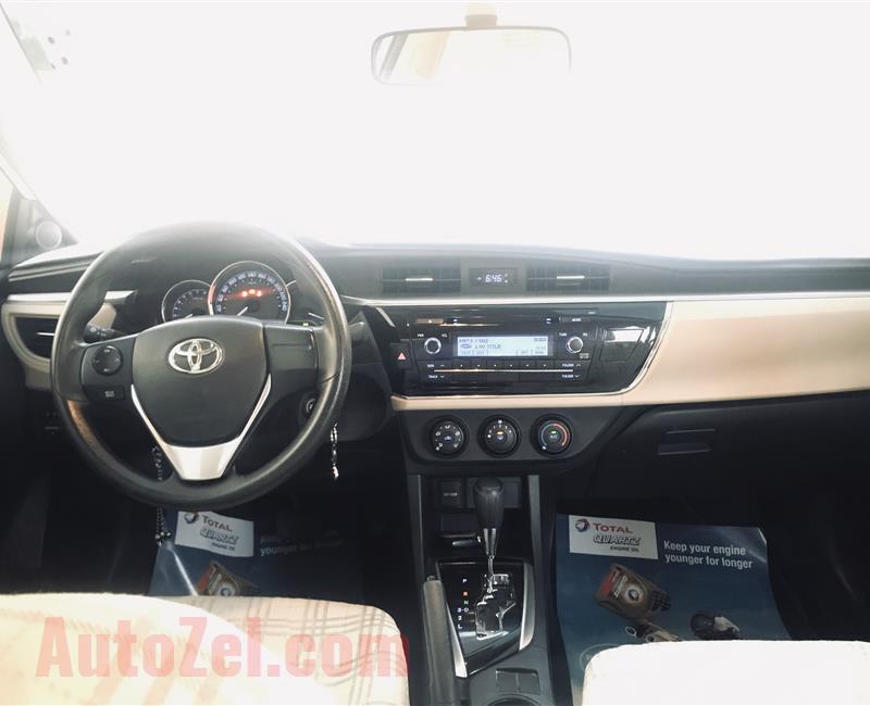 Toyota Corolla model2014 eng 2.0 gcc free accident 