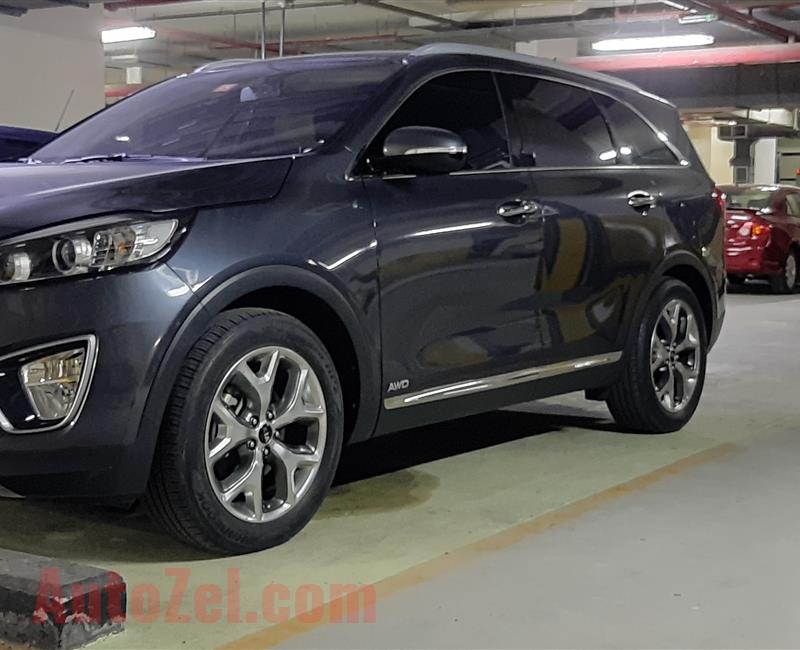 Kia Sorento 2016,Full Option,2.4L,Under Warranty,GCC,Low mileage.