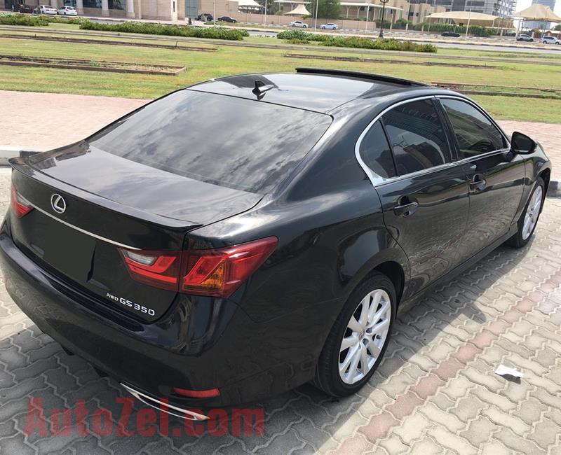 2013 LEXUS GS350 AWD FOR SALE CANADIAN IMPORTED وارد كندا - اوراق جمارك