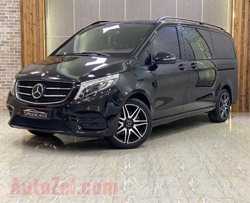 MERCEDES BENZ V250//2019//BLACK//(38000KM) WARRANTY /// SERVICES HISTORY ///AED:189000/- only