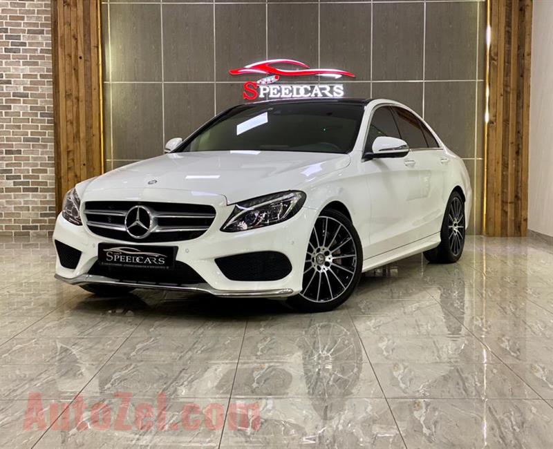 MERCEDES BENZ  C250 2017 WHITE (47000KM)