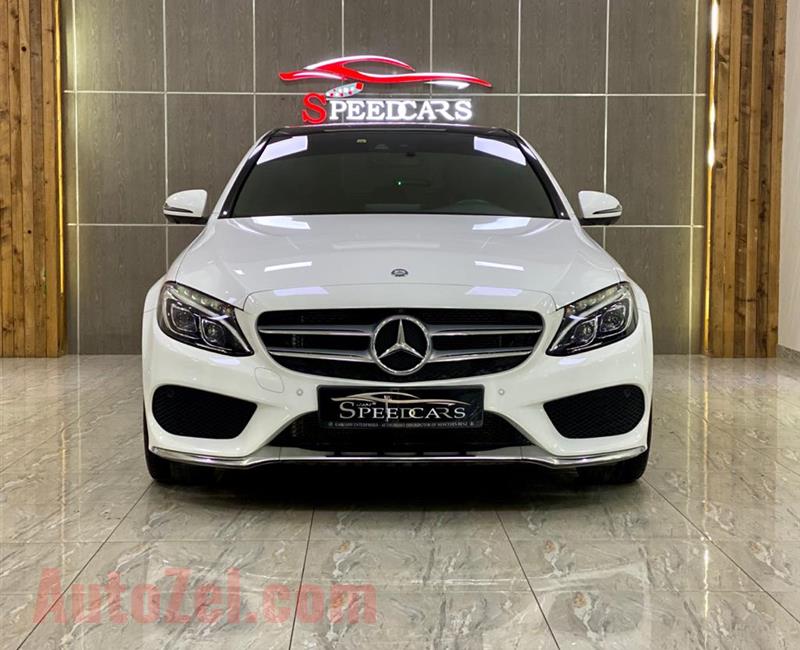 MERCEDES BENZ  C250 2017 WHITE (47000KM)