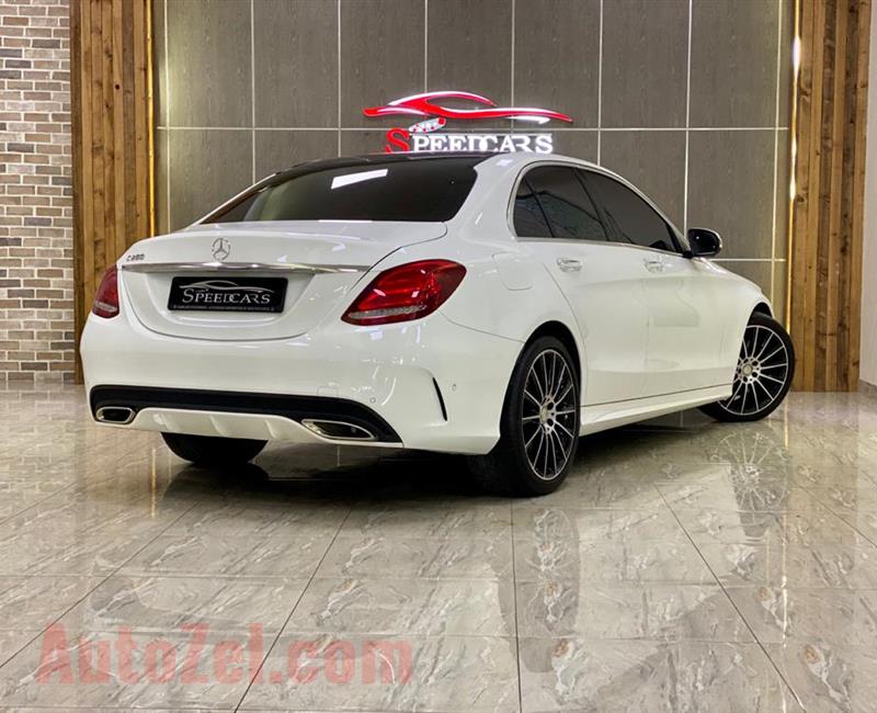 MERCEDES BENZ  C250 2017 WHITE (47000KM)