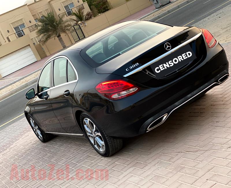 1,373 Monthly / Mercedes-Benz C 300 2017 Panorama