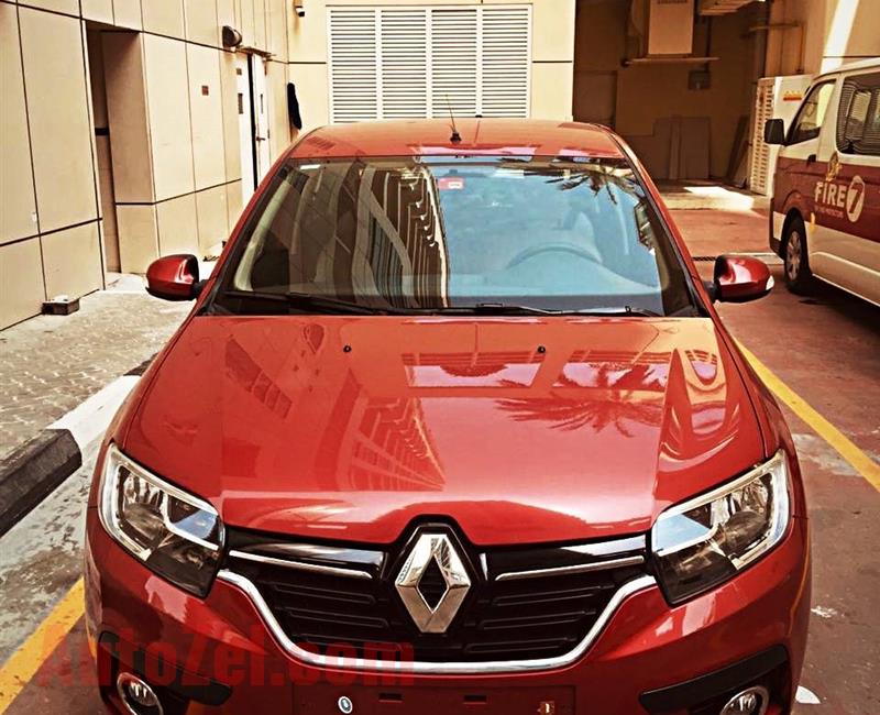 Renault Symbol 2019,GCC ,brand new ,7378 km under warranty