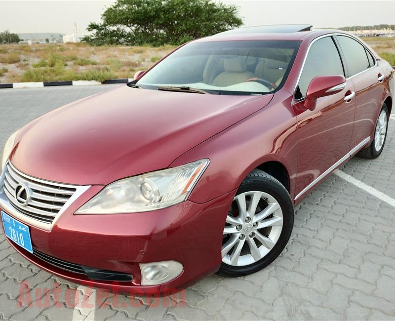 Lexus ES-350 V6 3.5L Model 2010 Year Fully Loaded Options No1 imported USA Specs Very Neat&Super Clean Car