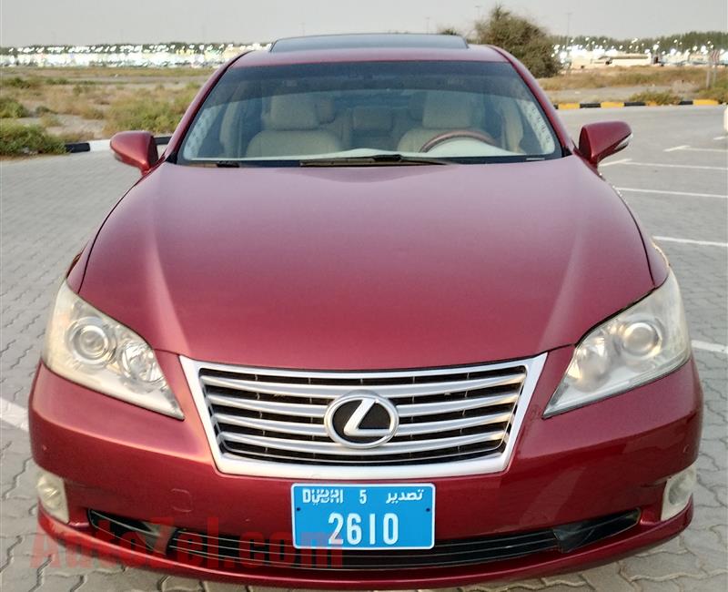 Lexus ES-350 V6 3.5L Model 2010 Year Fully Loaded Options No1 imported USA Specs Very Neat&Super Clean Car