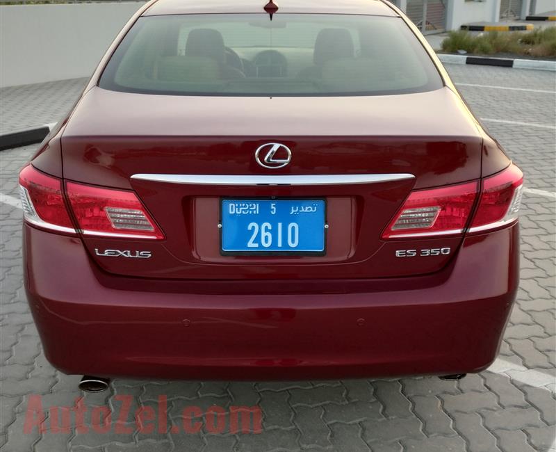 Lexus ES-350 V6 3.5L Model 2010 Year Fully Loaded Options No1 imported USA Specs Very Neat&Super Clean Car