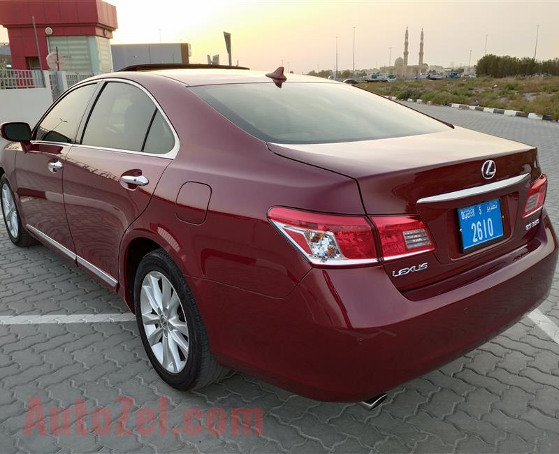 Lexus ES-350 V6 3.5L Model 2010 Year Fully Loaded Options No1 imported USA Specs Very Neat&Super Clean Car