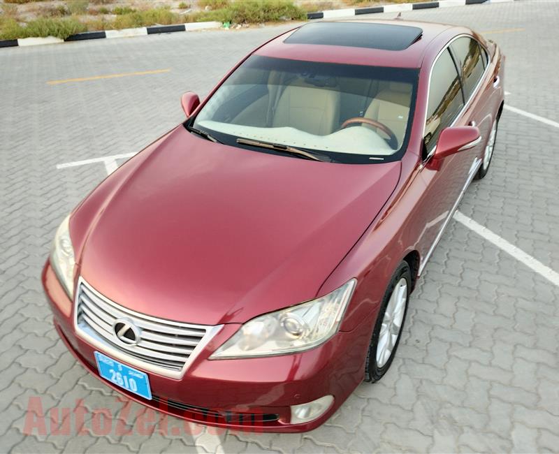 Lexus ES-350 V6 3.5L Model 2010 Year Fully Loaded Options No1 imported USA Specs Very Neat&Super Clean Car