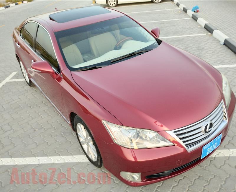 Lexus ES-350 V6 3.5L Model 2010 Year Fully Loaded Options No1 imported USA Specs Very Neat&Super Clean Car