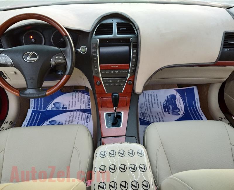 Lexus ES-350 V6 3.5L Model 2010 Year Fully Loaded Options No1 imported USA Specs Very Neat&Super Clean Car