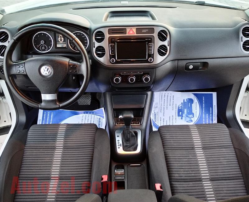 Volkswagen Tiguan Tsi Turbo V4 2.0L Model 2010 Year Fully Automatic Mid Options No2 GCC Specs Very Neat&Super Clean Car