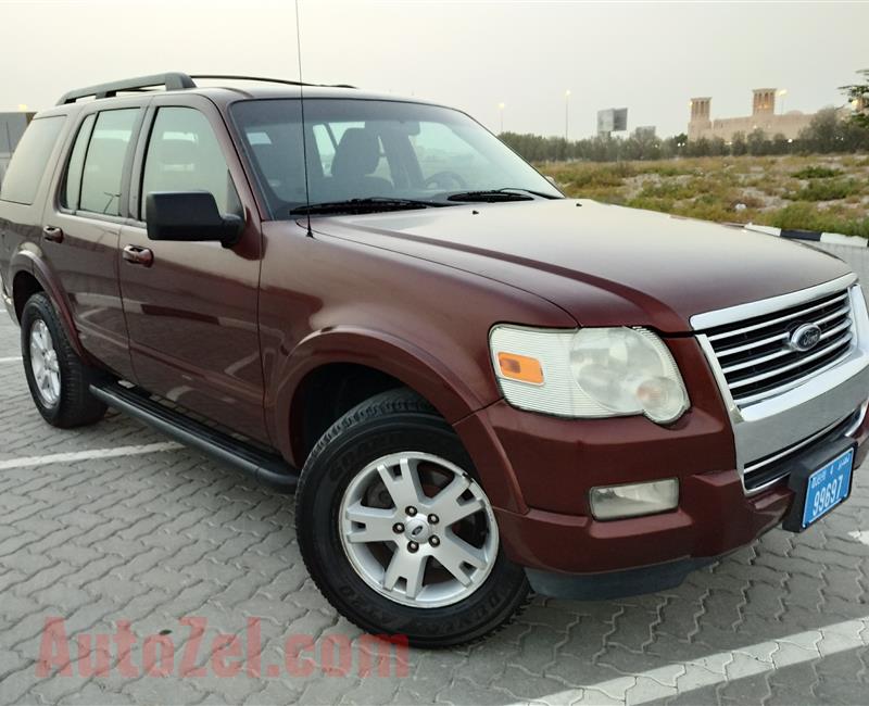 Ford Explorer XLT SUV 4X4 V6 4.0L Model 2009 Year Fully Automatic Mid Options No2 GCC Specs Very Clean Car