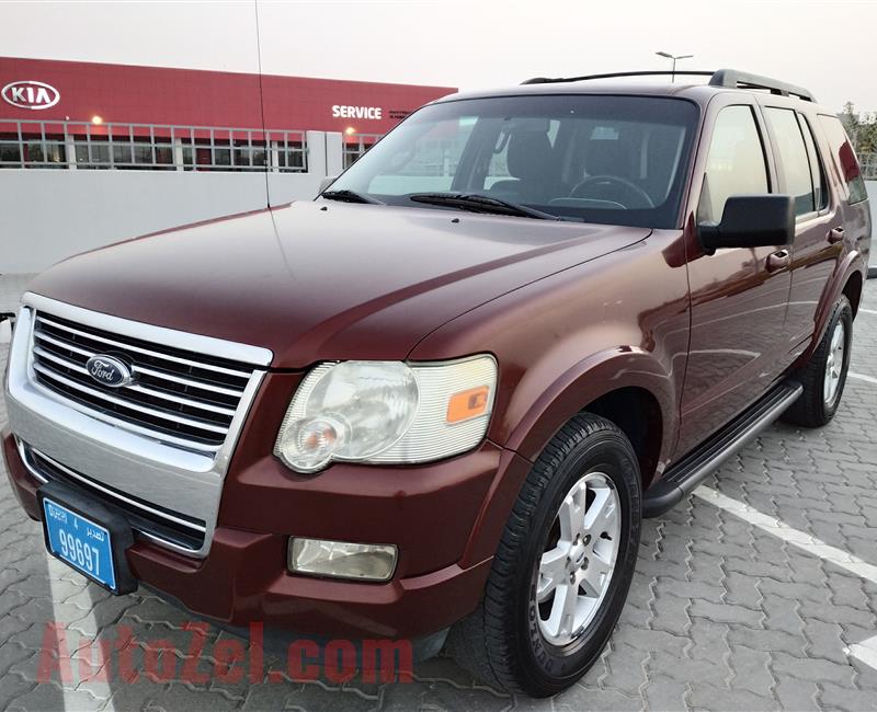 Ford Explorer XLT SUV 4X4 V6 4.0L Model 2009 Year Fully Automatic Mid Options No2 GCC Specs Very Clean Car