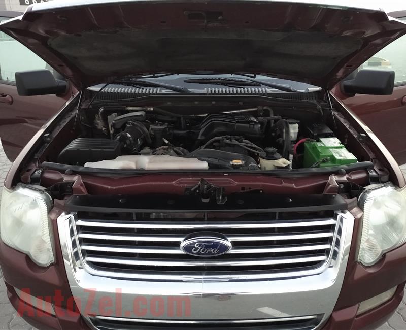 Ford Explorer XLT SUV 4X4 V6 4.0L Model 2009 Year Fully Automatic Mid Options No2 GCC Specs Very Clean Car