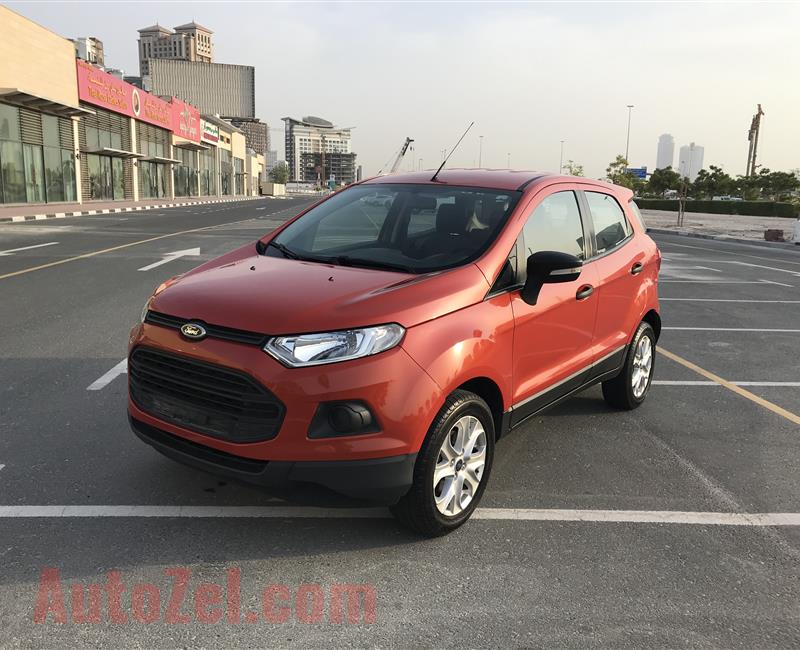 2017 FORD ECOSPORT GCC FOR SALE NO DOWN PAYMENT 100 % BANK LOAN CAN BE ARRANGE WITHOUT DOWN PAYMENT PLEASE CALL 0557622171