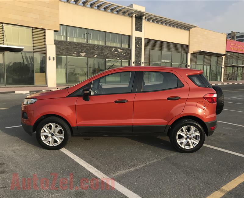 2017 FORD ECOSPORT GCC FOR SALE NO DOWN PAYMENT 100 % BANK LOAN CAN BE ARRANGE WITHOUT DOWN PAYMENT PLEASE CALL 0557622171