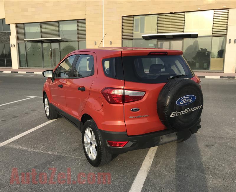 2017 FORD ECOSPORT GCC FOR SALE NO DOWN PAYMENT 100 % BANK LOAN CAN BE ARRANGE WITHOUT DOWN PAYMENT PLEASE CALL 0557622171