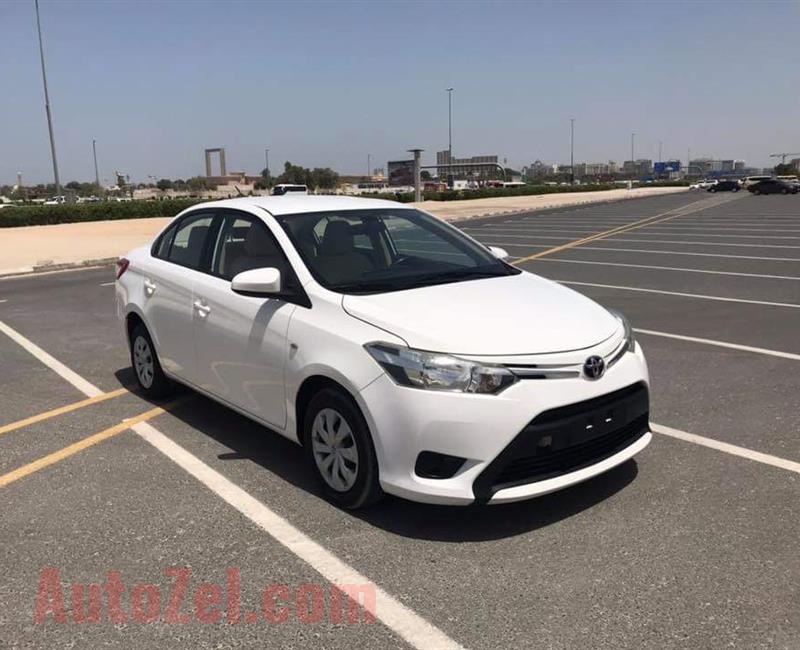 2017 TOYOTA YARIS 2nd OPTION - GCC SPEC - FOR SALE WITH WARRANTY !! +971 56 627 4313