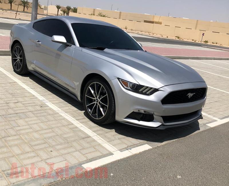 FORD MUSTANG ECOBOOST TURBO  موديل 2017 وارد امريكا 4 سلندر