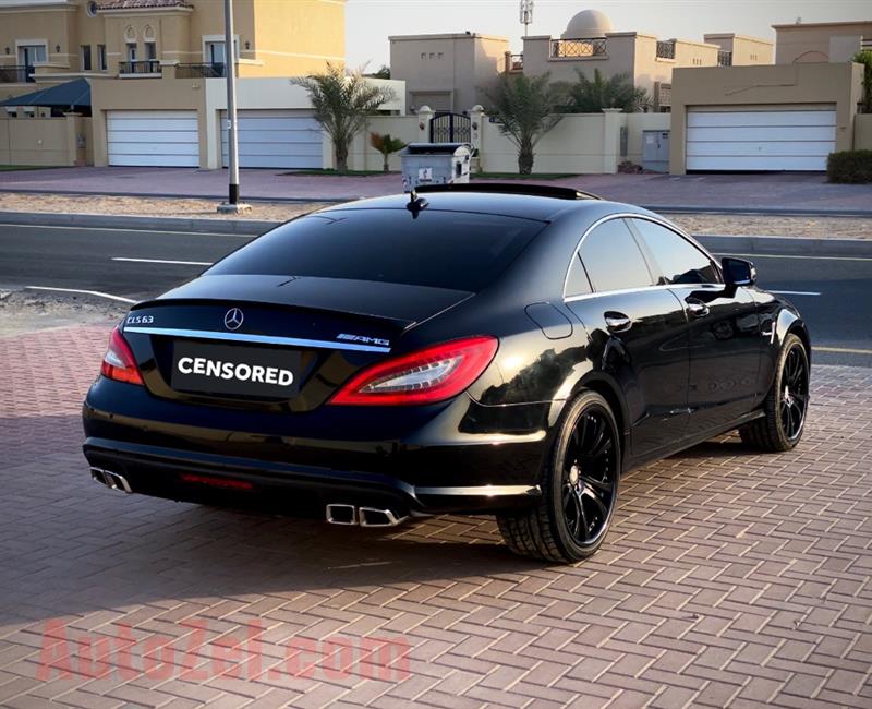 1,267 Monthly | 2013 Black Edition Mercedes CLS V8 AMG | Agency Condition  incl Blind Spot / Lane assist 