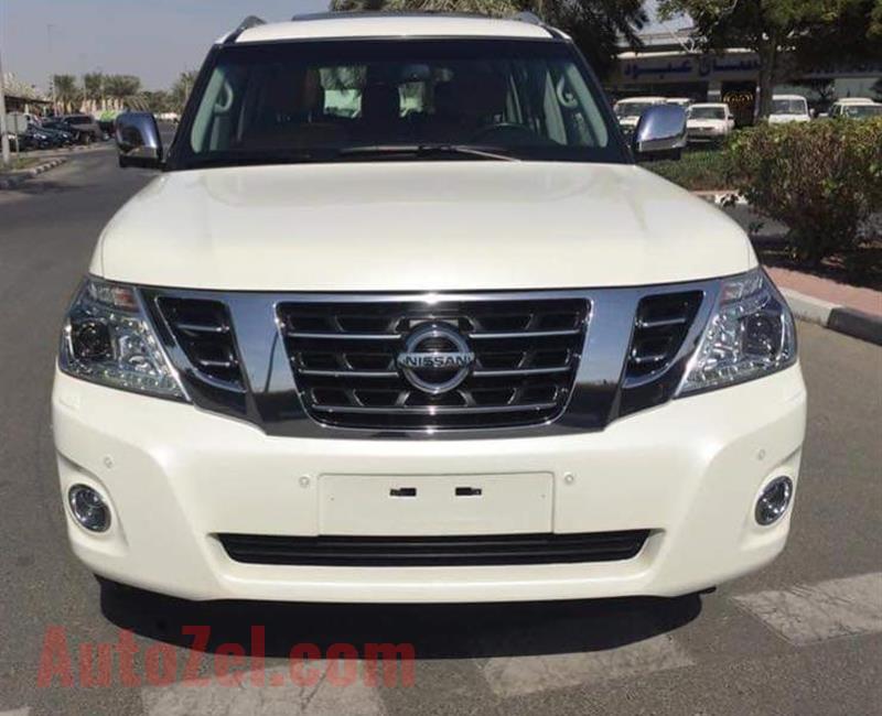 2017 Nissan patrol plantinum