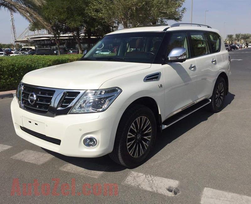 2017 Nissan patrol plantinum