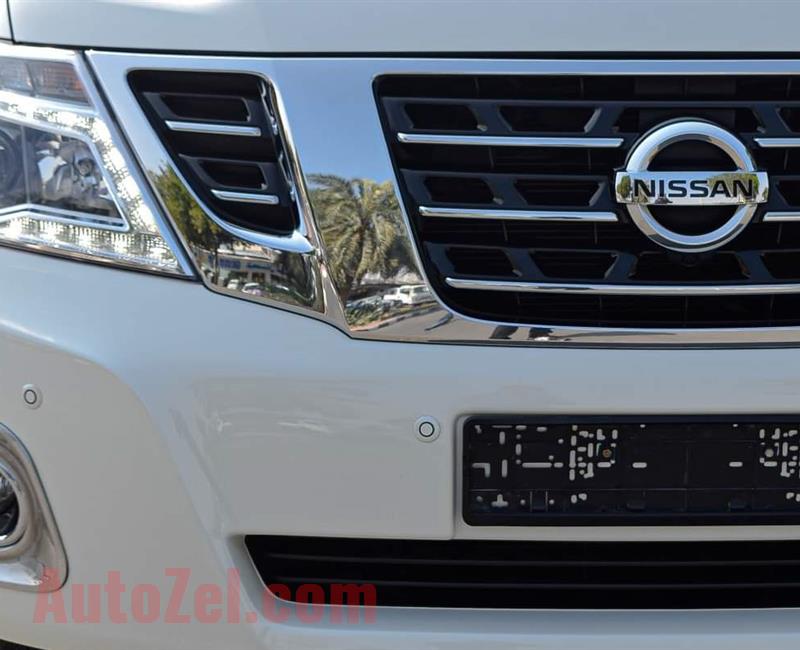 2017 Nissan patrol plantinum