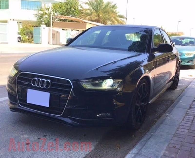 Audi A4, Quattro 2.0L Turbo, S-Line, Full Option, GCC Specs.