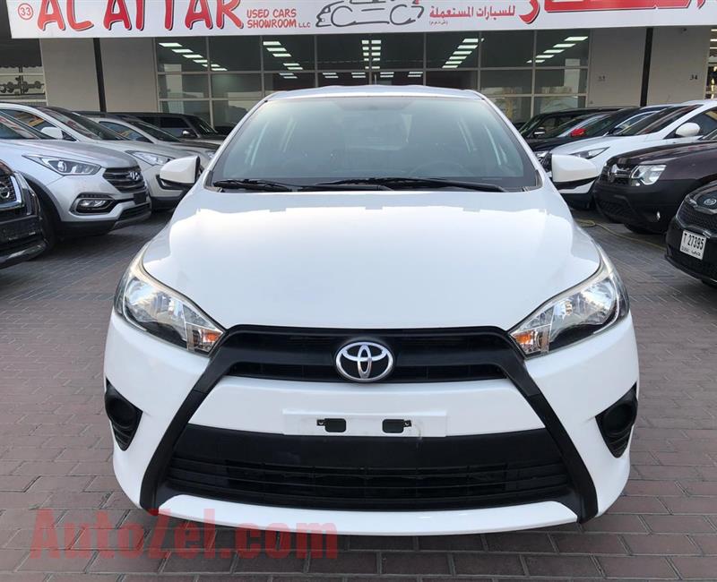 Toyota Yaris 1.3L 2016 - Finance available upto 5 Years - Good Condition - 