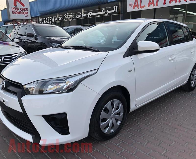 Toyota Yaris 1.3L 2016 - Finance available upto 5 Years - Good Condition - 