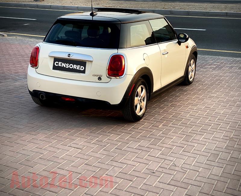 2015 Mini Cooper Coupe 1.5L panoramic sunroof