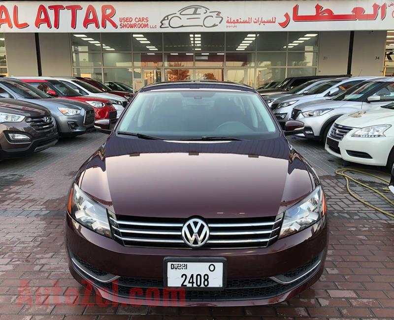 Volkswagen Passat 2015 - Agency Maintained - Single Owner - Accident Free - Cruise Control - Rear Camera - Bluetooth