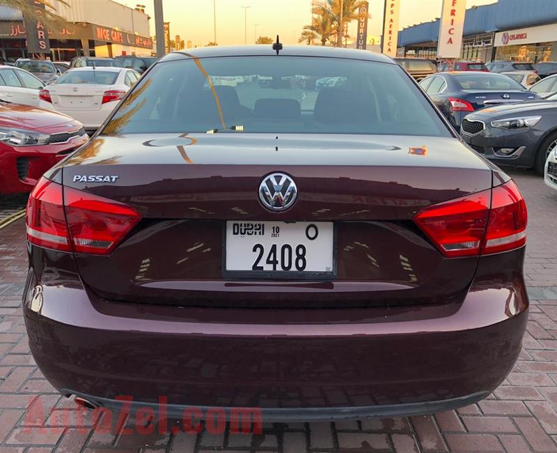 Volkswagen Passat 2015 - Agency Maintained - Single Owner - Accident Free - Cruise Control - Rear Camera - Bluetooth