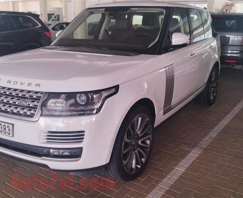 2015 rang rover autobiography GCC. No accident full dealer history 