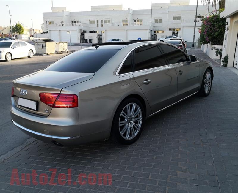 Audi A8L, 4.2L FSI Quattro, Full Option, Luxury Feature, GCC Specs.