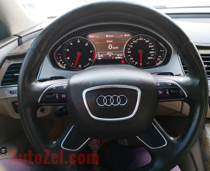 Audi A8L, 4.2L FSI Quattro, Full Option, Luxury Feature, GCC Specs.