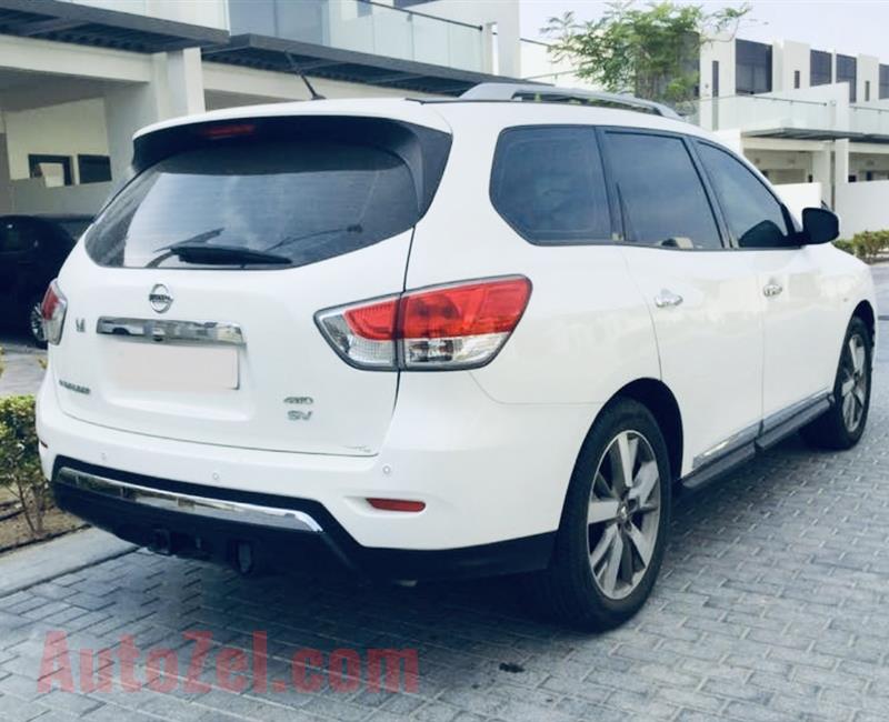 Nissan Pathfinder 2015 GCC WITH FULL SERVICE HISTORY 