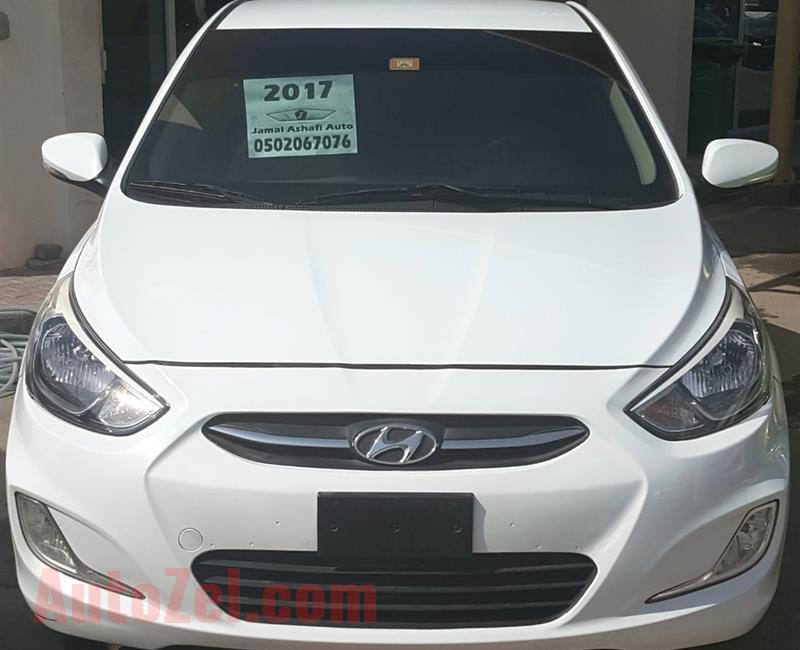 Hyundai accent -2016.GCC full automatic,free accident