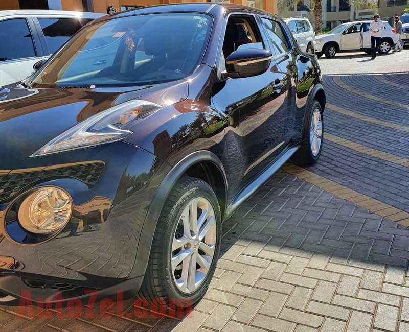NISSAN JUKE 1.6 MODEL 2015 GCC Mid Option in Excellent Condition, SPECS LESS KM BLUETOOTH ALLOY WHEEL