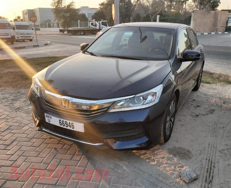 Accord GCC 2017 Sunroof No accident