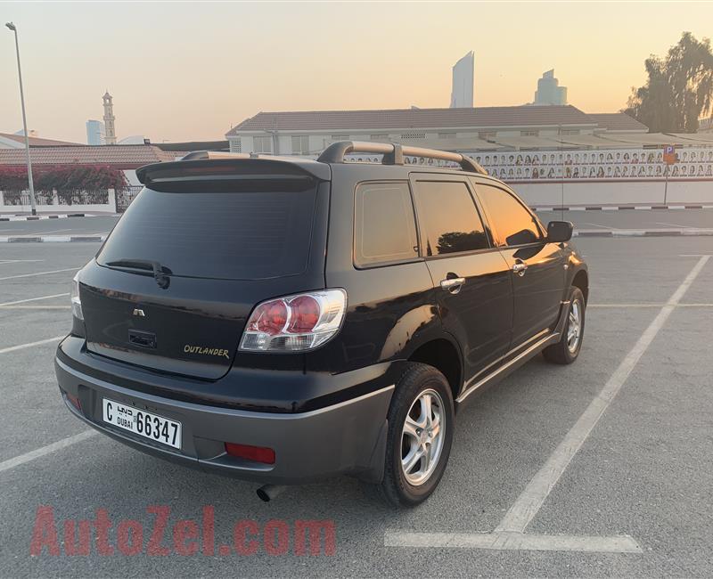 URGENT SALE: Mitsubishi Outlander 2003, 2.4L, GCC, AED 8500