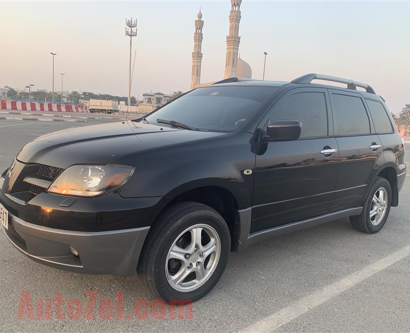 URGENT SALE: Mitsubishi Outlander 2003, 2.4L, GCC, AED 8500