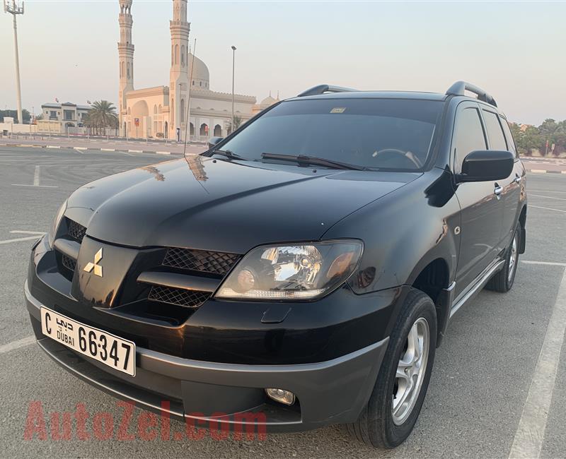 URGENT SALE: Mitsubishi Outlander 2003, 2.4L, GCC, AED 8500