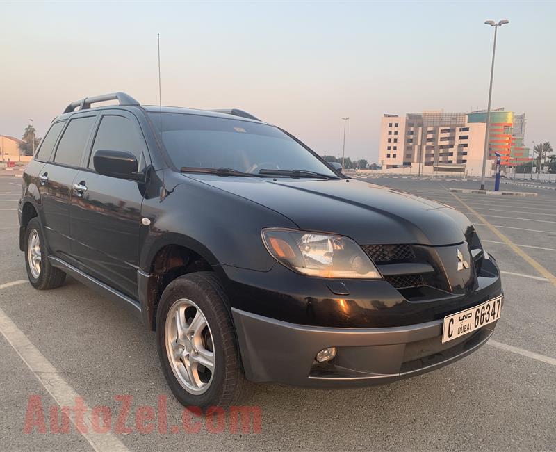 URGENT SALE: Mitsubishi Outlander 2003, 2.4L, GCC, AED 8500