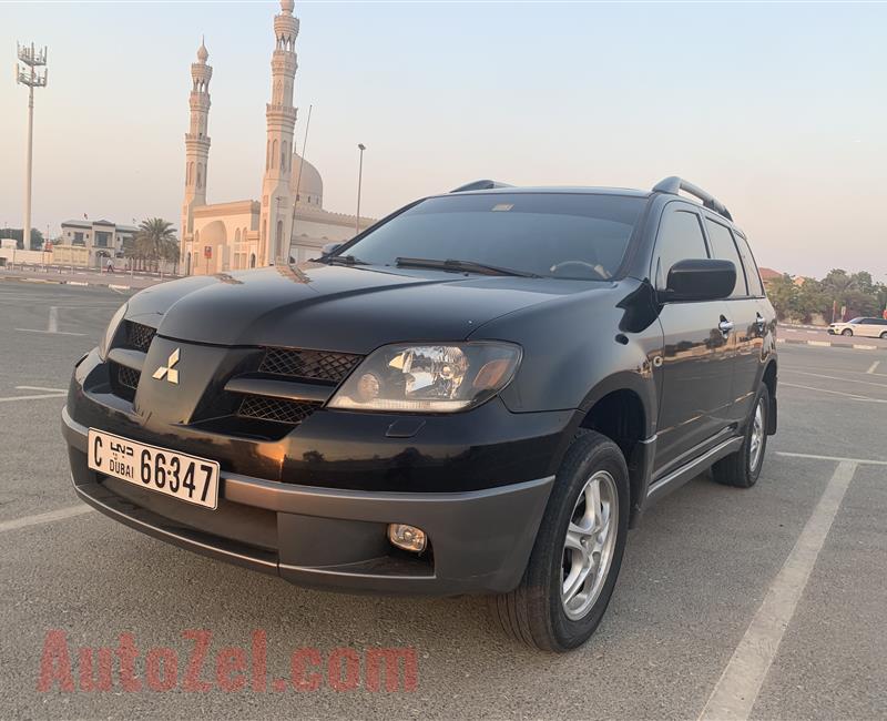 URGENT SALE: Mitsubishi Outlander 2003, 2.4L, GCC, AED 8500