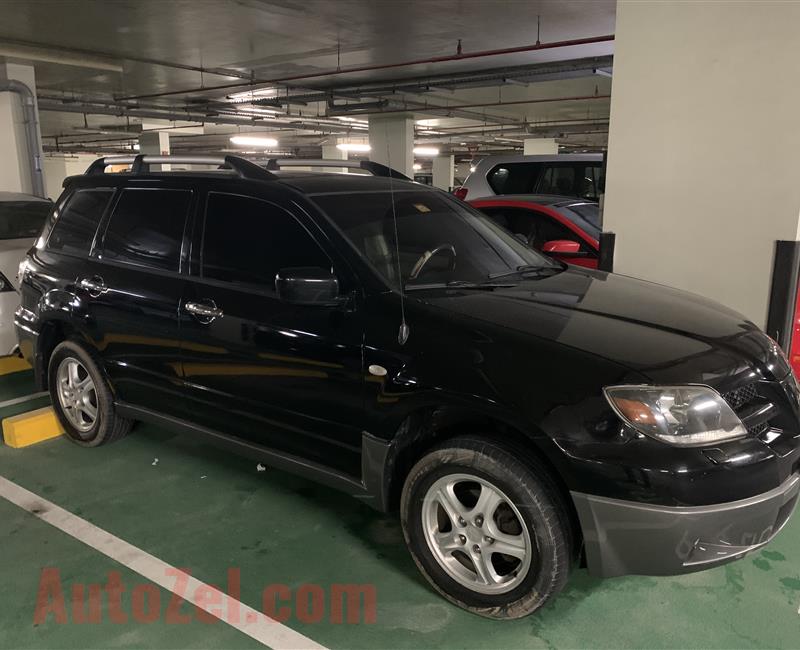 URGENT SALE: Mitsubishi Outlander 2003, 2.4L, GCC, AED 8500